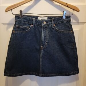 Reformation denim mini skirt Size 27.